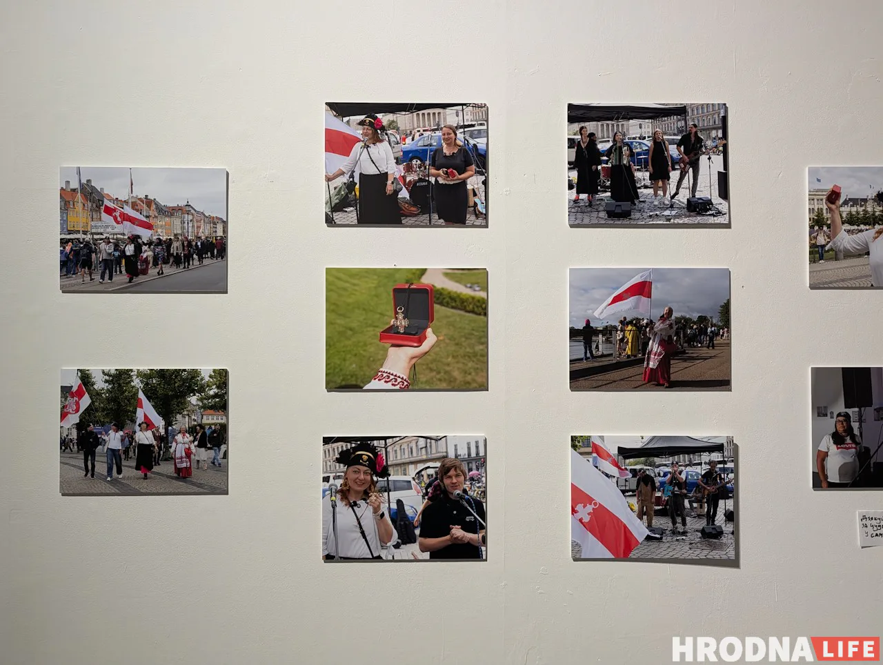 Фотовыставка по итогам проекта "Піраты і піраткі каралевы Сафіі" в Музее Вольной Беларуси в Варшаве. Фото: Hrodna.life