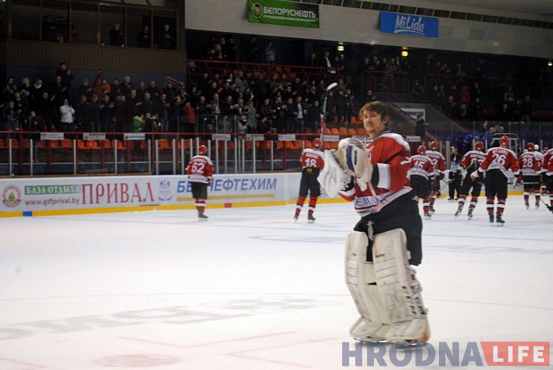"Нёман" закінуў "Дынама-Маладзечна" шэсць безадказных шайб "Нёман" закінуў "Дынама-Маладзечна" шэсць безадказных шайб
