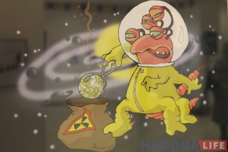 Беларуска-шведская выстава экалагічнай карыкатуры адкрылася ў Гродне Беларуска-шведская выстава экалагічнай карыкатуры адкрылася ў Гродне