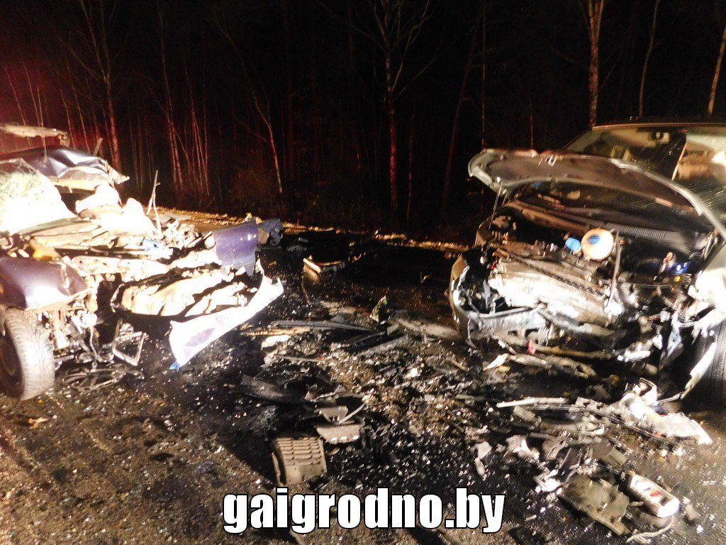 На трасе Мінск-Гродна кіроўца загінуў пасля сутыкнення з ласём