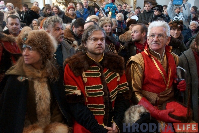 Шэсце ў гонар Стэфана Баторыя прайшло ад замку да Фарнага касцёла Шэсце ў гонар Стэфана Баторыя прайшло ад замку да Фарнага касцёла