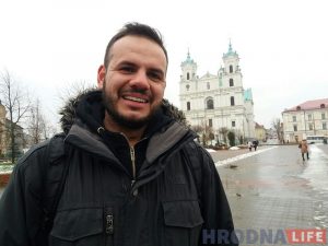 Падарожнік з Бразіліі ў Гродне: "Я ўяўляў сабе Беларусь нейкай забытай савецкай краінай"
