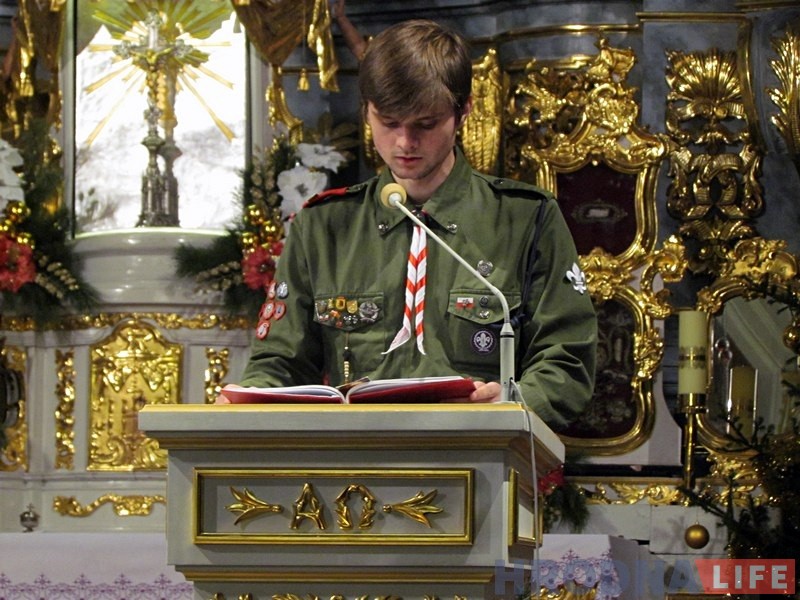 Харцэры даставілі Бэтлеемскі агонь у Гродна Харцэры даставілі Бэтлеемскі агонь у Гродна