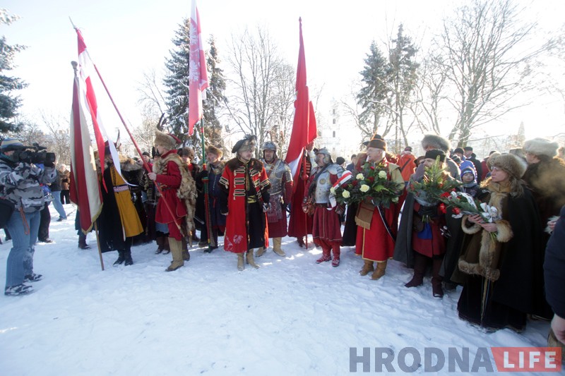 Шэсце ў гонар Стэфана Баторыя прайшло ад замку да Фарнага касцёла Шэсце ў гонар Стэфана Баторыя прайшло ад замку да Фарнага касцёла