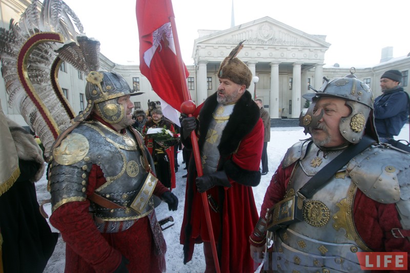 Шэсце ў гонар Стэфана Баторыя прайшло ад замку да Фарнага касцёла Шэсце ў гонар Стэфана Баторыя прайшло ад замку да Фарнага касцёла
