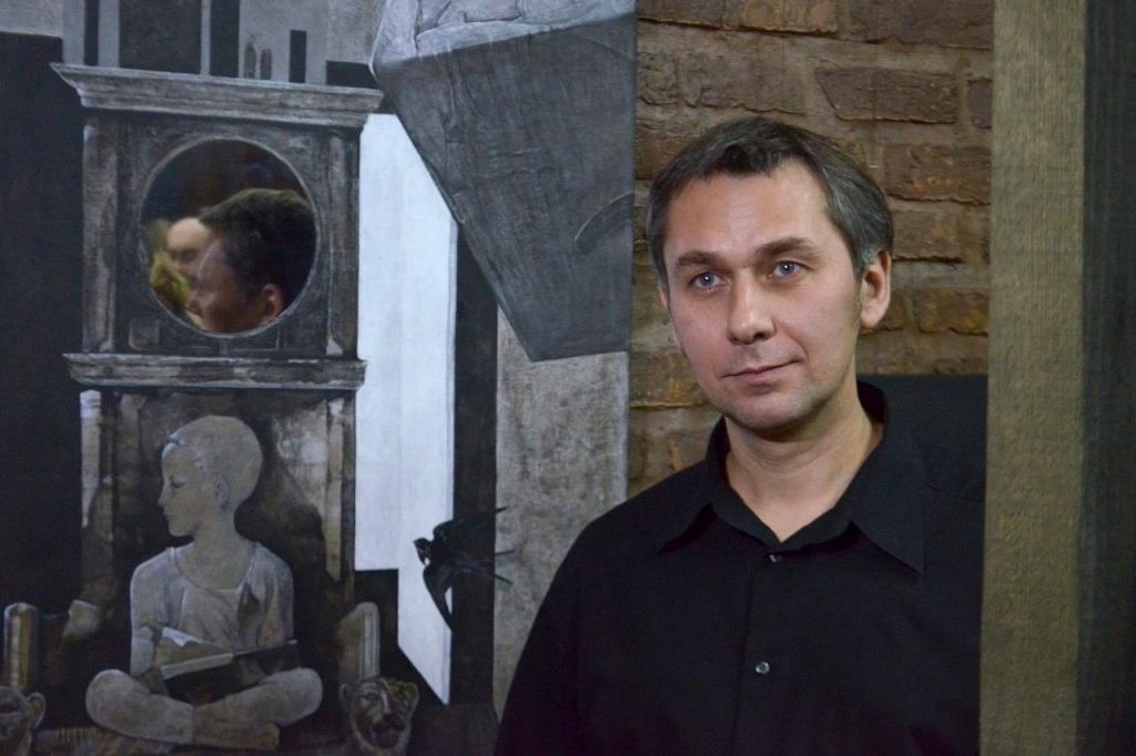 «Магчыма для ўсіх, магчыма ні для каго». У Гродне адкрылася выстава Івана Русачака