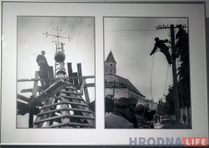 Выстава да 55-годдзя знішчэння Фары Вітаўта адкрылася ў Цэнтры гарадскога жыцця