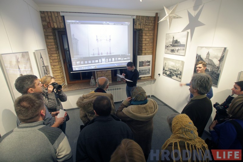 Выстава да 55-годдзя знішчэння Фары Вітаўта адкрылася ў Цэнтры гарадскога жыцця Выстава да 55-годдзя знішчэння Фары Вітаўта адкрылася ў Цэнтры гарадскога жыцця