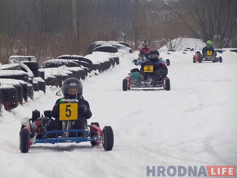 Аматары картынгу ў Гродне адкрылі зімовы сезон Аматары картынгу ў Гродне адкрылі зімовы сезон