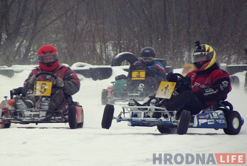 Аматары картынгу ў Гродне адкрылі зімовы сезон Аматары картынгу ў Гродне адкрылі зімовы сезон