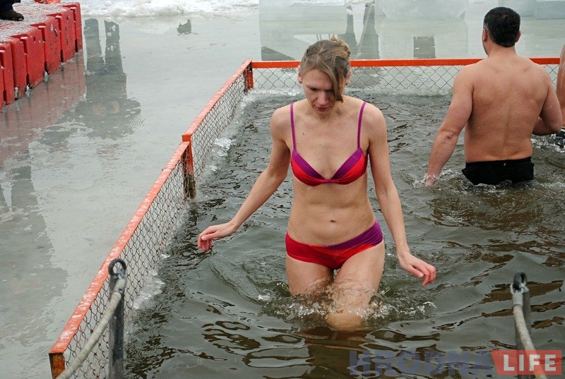 Гродзенцы на Юбілейным возеры святкавалі Вадохрышча Гродзенцы на Юбілейным возеры святкавалі Вадохрышча