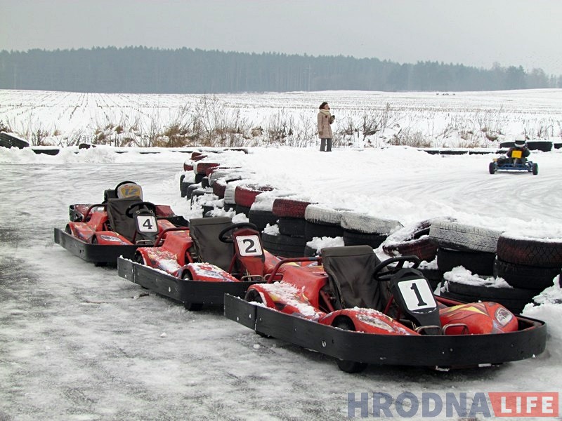 Аматары картынгу ў Гродне адкрылі зімовы сезон Аматары картынгу ў Гродне адкрылі зімовы сезон