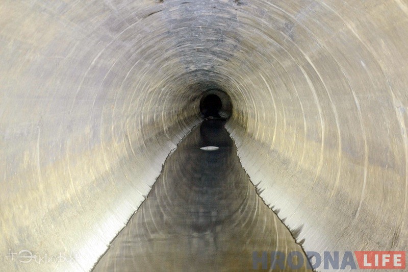 Невядомы падземны Гродна: дзігер паказаў самы доўгі калектар у горадзе Невядомы падземны Гродна: дзігер паказаў самы доўгі калектар у горадзе