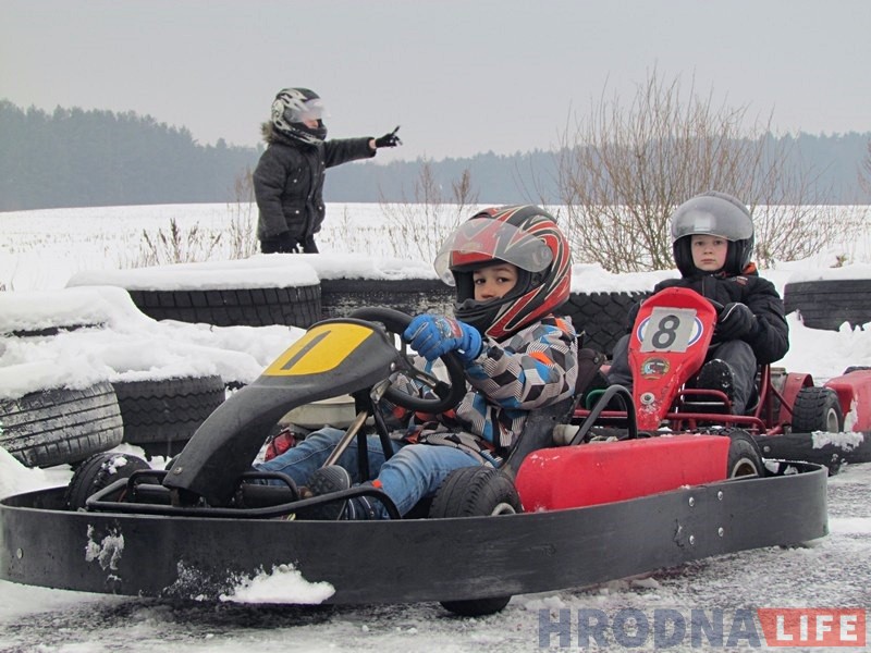 Аматары картынгу ў Гродне адкрылі зімовы сезон Аматары картынгу ў Гродне адкрылі зімовы сезон