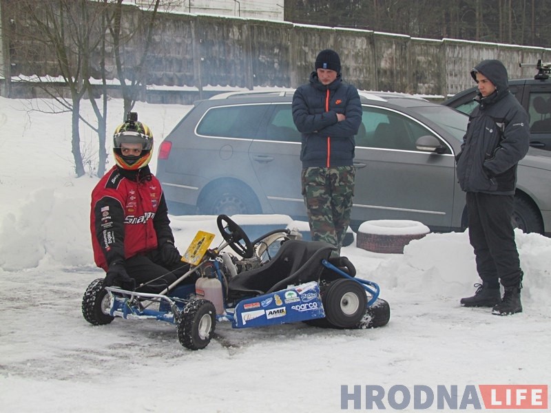 Аматары картынгу ў Гродне адкрылі зімовы сезон Аматары картынгу ў Гродне адкрылі зімовы сезон