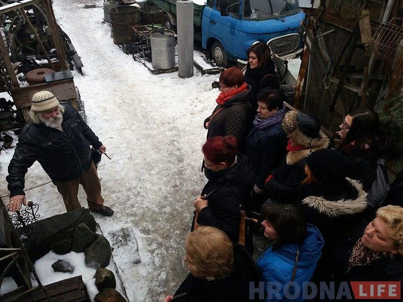 Вялiкая група бязвізавых турыстаў наведала музей Януша Парулiса Вялiкая група бязвізавых турыстаў наведала музей Януша Парулiса
