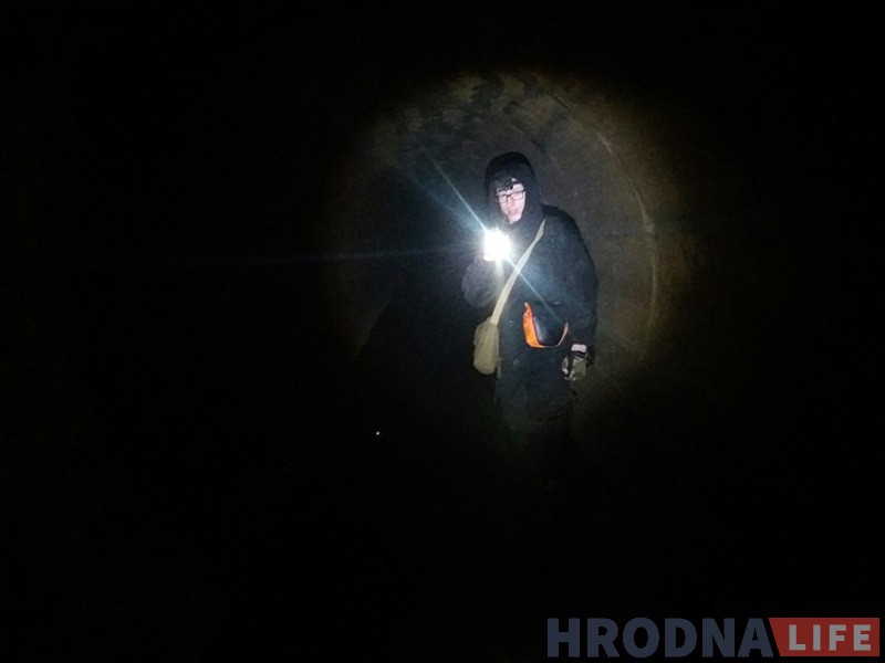 Невядомы падземны Гродна: дзігер паказаў самы доўгі калектар у горадзе Невядомы падземны Гродна: дзігер паказаў самы доўгі калектар у горадзе