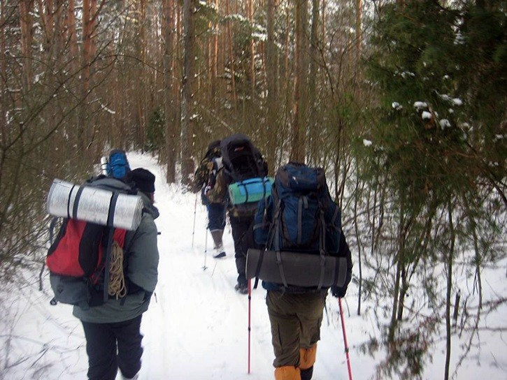 Як пайсці ў зімовы паход: гродзенскі «Дзед Барадзед» збіраецца ў Налібоцкую пушчу Як пайсці ў зімовы паход: гродзенскі «Дзед Барадзед» збіраецца ў Налібоцкую пушчу