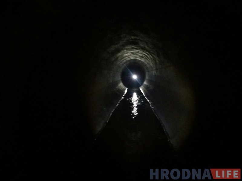 Невядомы падземны Гродна: дзігер паказаў самы доўгі калектар у горадзе Невядомы падземны Гродна: дзігер паказаў самы доўгі калектар у горадзе