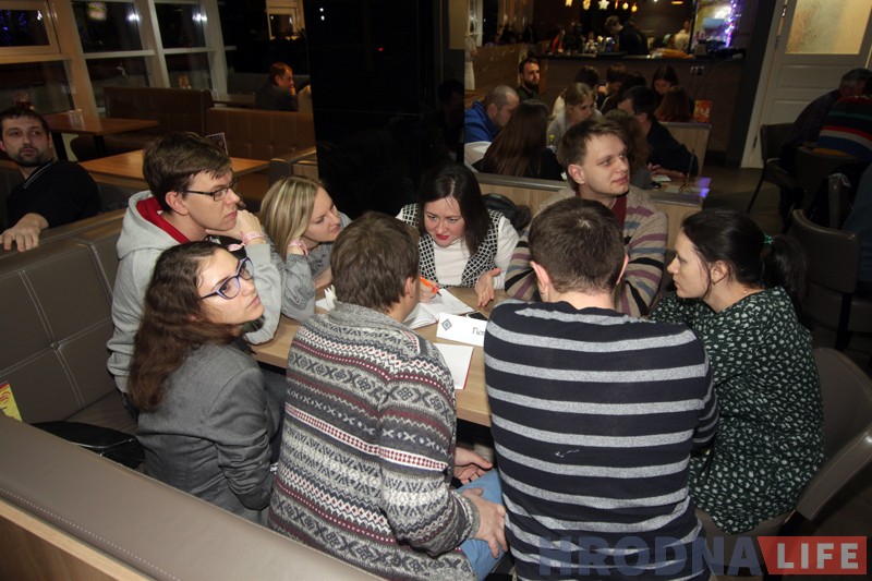 Беларускі паб-квіз другі раз прайшоў у Гродне Беларускі паб-квіз другі раз прайшоў у Гродне