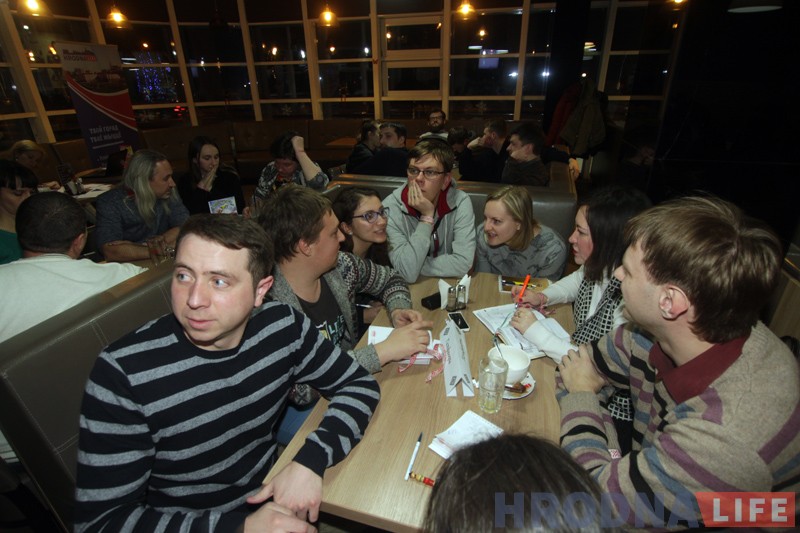 Беларускі паб-квіз другі раз прайшоў у Гродне Беларускі паб-квіз другі раз прайшоў у Гродне