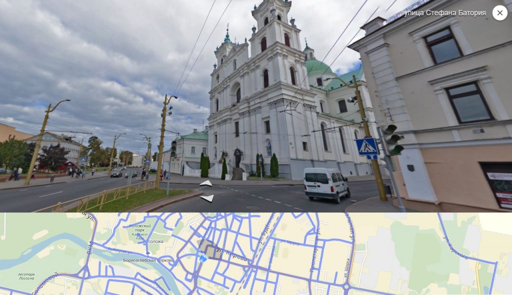 Яндэкс абнавіў панарамы Гродна і яшчэ пяці гарадоў Беларусі