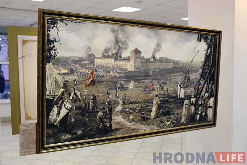 Як выглядалі замкі сярэднявечнай Літвы паказваюць у Гродзенскай выставачнай зале Як выглядалі замкі сярэднявечнай Літвы паказваюць у Гродзенскай выставачнай зале