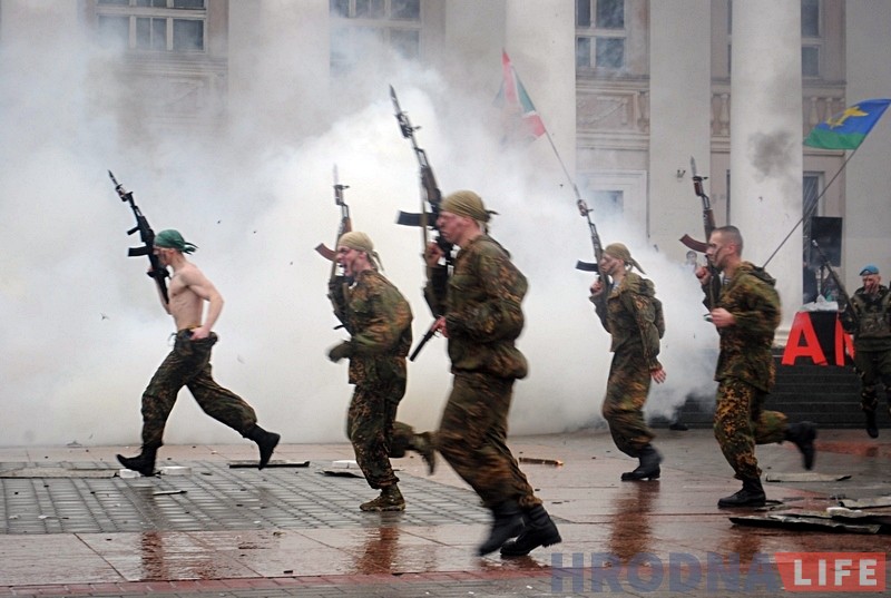 23 лютага наступіла на Савецкай плошчы на пяць дзён раней 23 лютага наступіла на Савецкай плошчы на пяць дзён раней