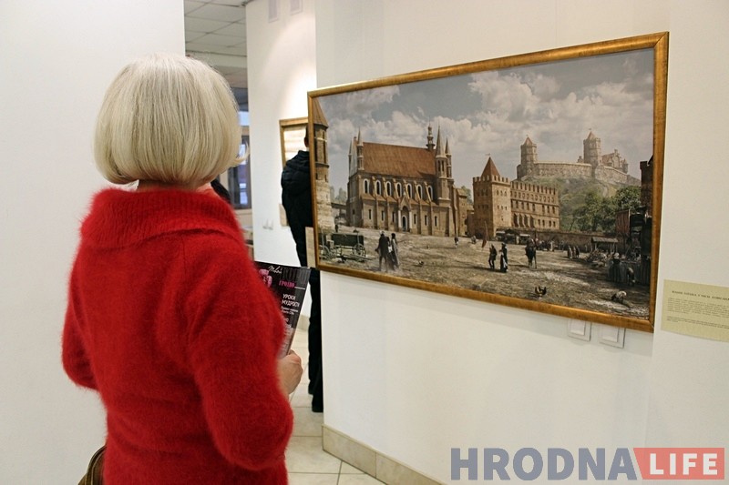 Як выглядалі замкі сярэднявечнай Літвы паказваюць у Гродзенскай выставачнай зале Як выглядалі замкі сярэднявечнай Літвы паказваюць у Гродзенскай выставачнай зале