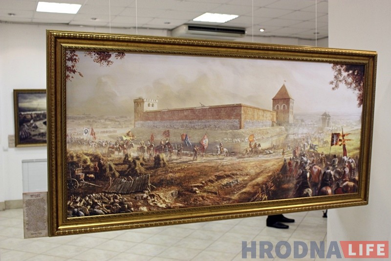 Як выглядалі замкі сярэднявечнай Літвы паказваюць у Гродзенскай выставачнай зале Як выглядалі замкі сярэднявечнай Літвы паказваюць у Гродзенскай выставачнай зале