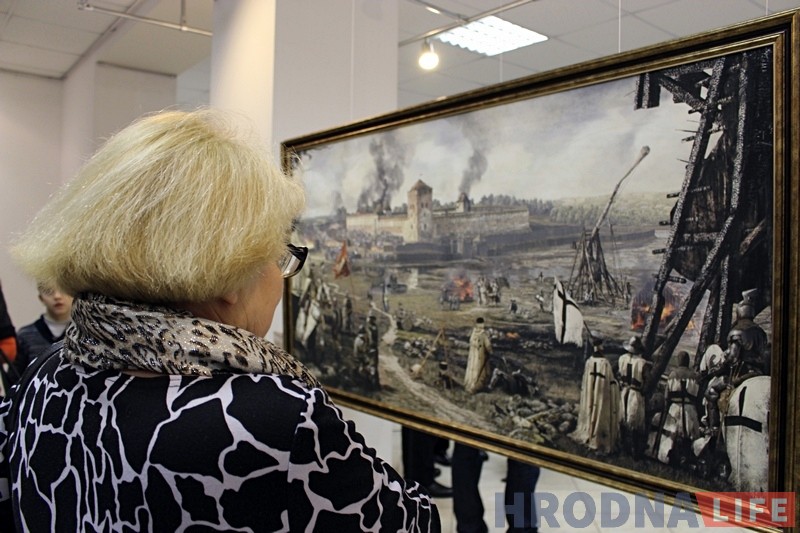 Як выглядалі замкі сярэднявечнай Літвы паказваюць у Гродзенскай выставачнай зале Як выглядалі замкі сярэднявечнай Літвы паказваюць у Гродзенскай выставачнай зале