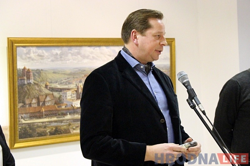 Як выглядалі замкі сярэднявечнай Літвы паказваюць у Гродзенскай выставачнай зале Як выглядалі замкі сярэднявечнай Літвы паказваюць у Гродзенскай выставачнай зале