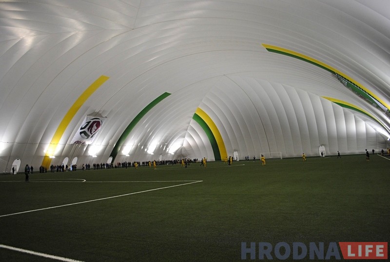 Першы матч "Нёмана" ў новым манежы скончыўся перамогай Першы матч "Нёмана" ў новым манежы скончыўся перамогай