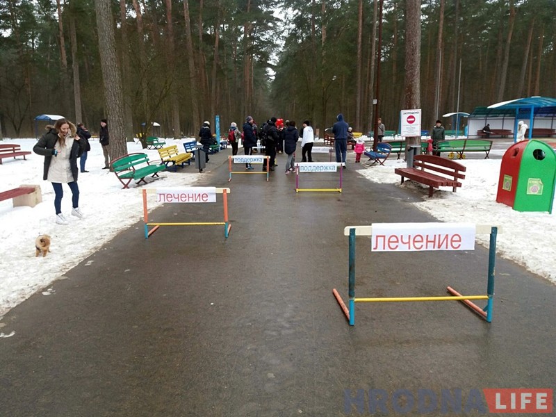 У Пышках "ракавыя клеткі" пераадольвалі бег з перашкодамі У Пышках "ракавыя клеткі" пераадольвалі бег з перашкодамі