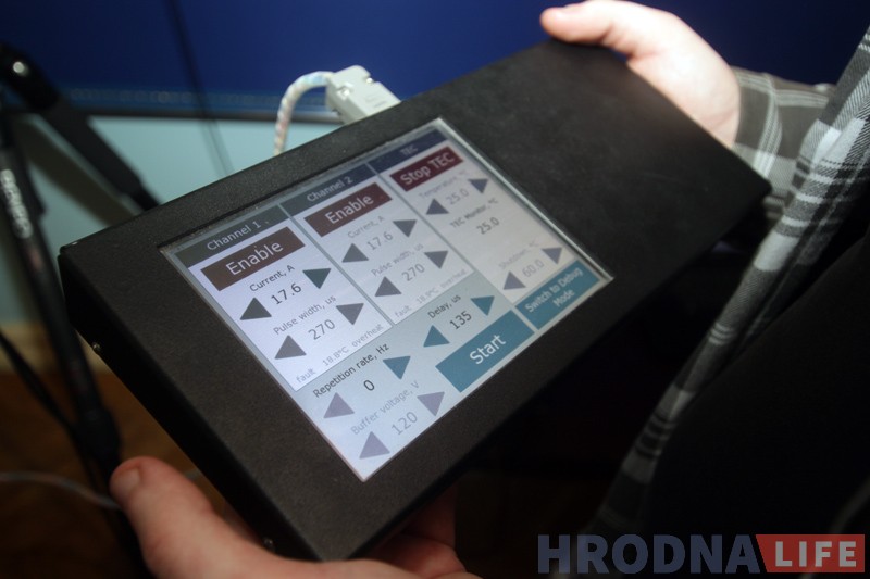 Лазерную ўстаноўку выкарысталі ў дапамогу гродзенскім музейшчыкам Лазерную ўстаноўку выкарысталі ў дапамогу гродзенскім музейшчыкам