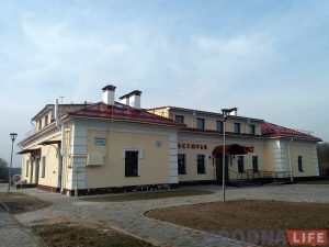 На Замкавай паказалі новабуд з рэстаранам і, магчыма, хостэлам