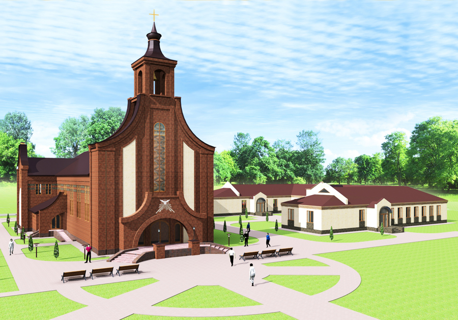 З'явіўся праект гродзенскага касцёла ў Альшанцы З'явіўся праект гродзенскага касцёла ў Альшанцы