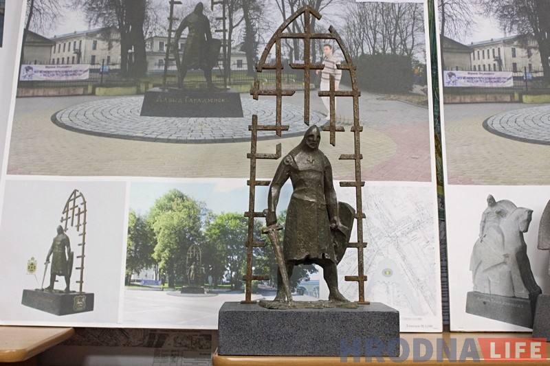 "Для мяне Давыд Гарадзенскі - сімвал скалы і крэпасцi". Скульптар Сяргей Аганаў пра свой пераможны праект