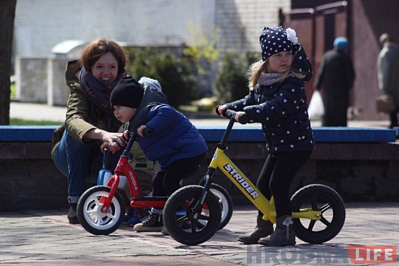 Маленькіх гродзенцаў i iх бацькоў запрашаюць пазнаёміцца з бегавеламі Маленькіх гродзенцаў i iх бацькоў запрашаюць пазнаёміцца з бегавеламі