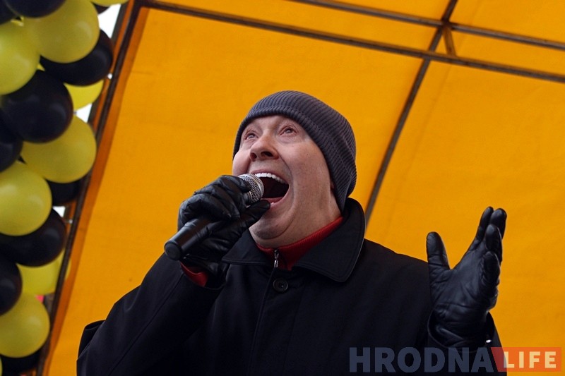 Аляксандр Саладуха на Савецкай плошчы адкрыў буйную выставу-кірмаш "КРЯК" Аляксандр Саладуха на Савецкай плошчы адкрыў буйную выставу-кірмаш "КРЯК"