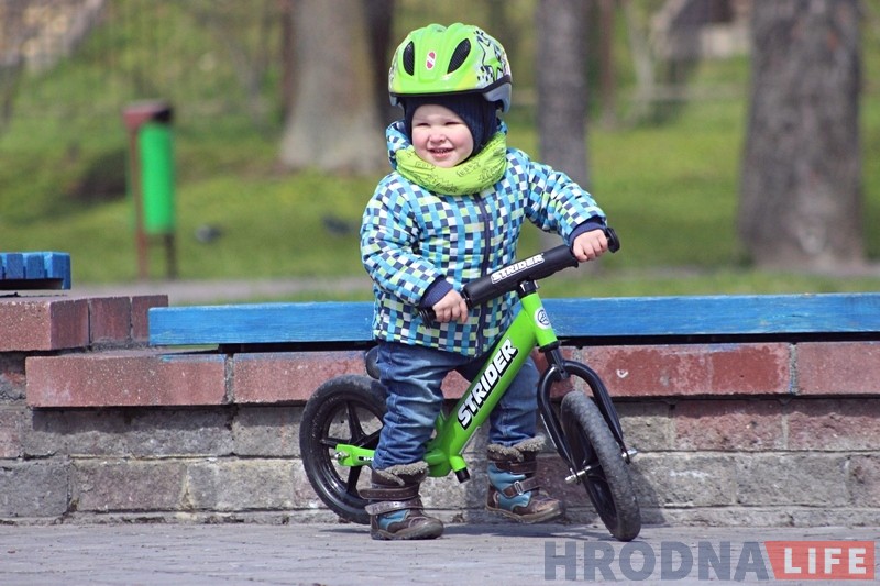Маленькіх гродзенцаў i iх бацькоў запрашаюць пазнаёміцца з бегавеламі