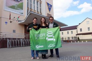 За месяц праз усю Еўропу: прадстаўнікі "Europe on Track" наведалі Гродна без віз