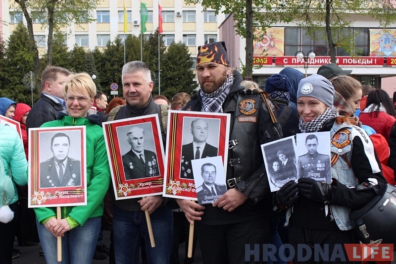Фотарэпартаж: Гродна адзначае Дзень Перамогі Фотарэпартаж: Гродна адзначае Дзень Перамогі