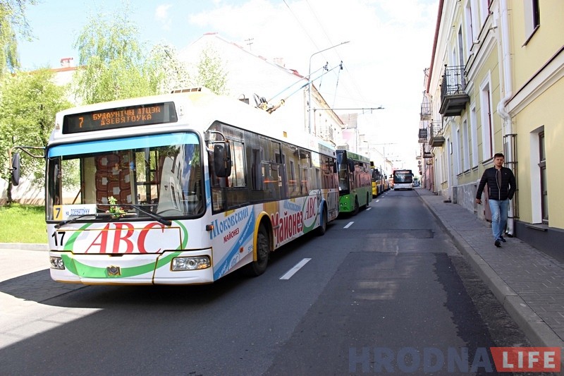 ДТЗ на вуліцы Кірава стала прычынай затору ў цэнтры Гродна ДТЗ на вуліцы Кірава стала прычынай затору ў цэнтры Гродна