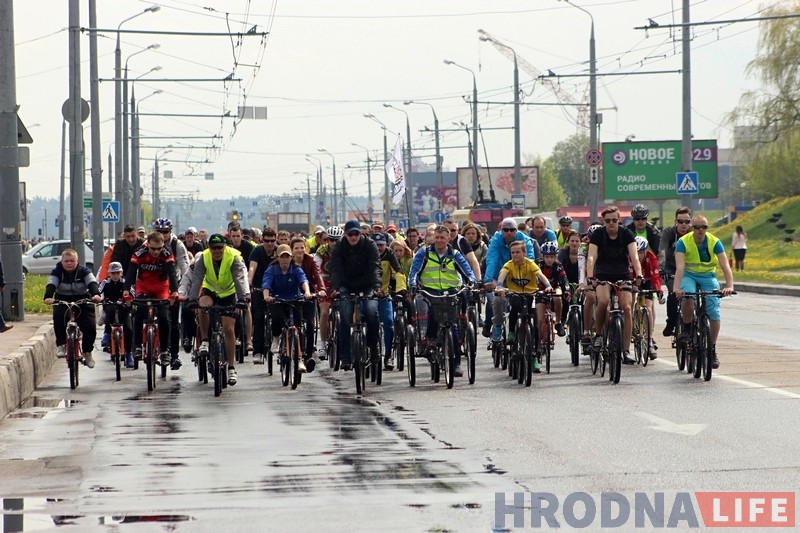Масавым велапрабегам сотні гродзенцаў адкрылі новы сезон Масавым велапрабегам сотні гродзенцаў адкрылі новы сезон