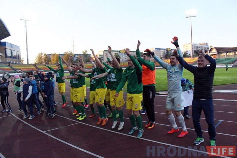 "Нёман" на родным стадыёне вырваў перамогу ў матчы з "Нафтанам" "Нёман" на родным стадыёне вырваў перамогу ў матчы з "Нафтанам"