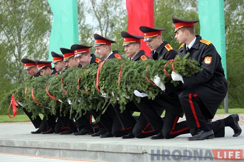 Фотарэпартаж: Гродна адзначае Дзень Перамогі Фотарэпартаж: Гродна адзначае Дзень Перамогі