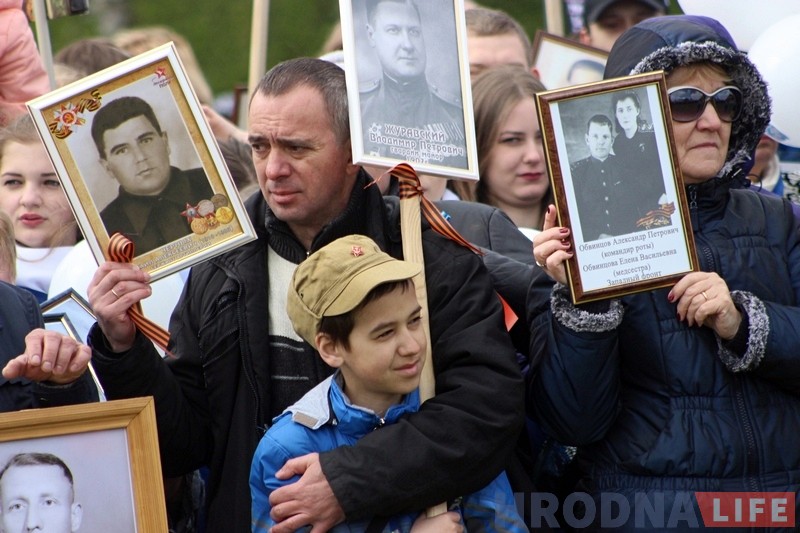 Фотарэпартаж: Гродна адзначае Дзень Перамогі Фотарэпартаж: Гродна адзначае Дзень Перамогі