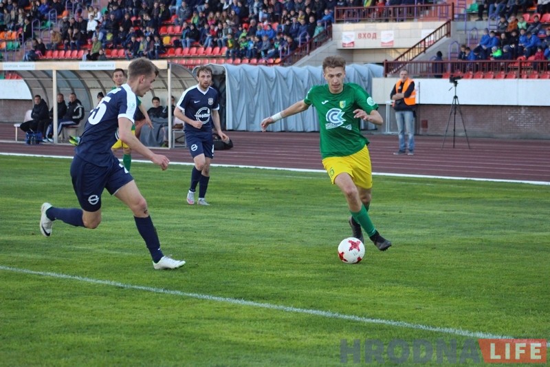 "Нёман" на родным стадыёне вырваў перамогу ў матчы з "Нафтанам" "Нёман" на родным стадыёне вырваў перамогу ў матчы з "Нафтанам"