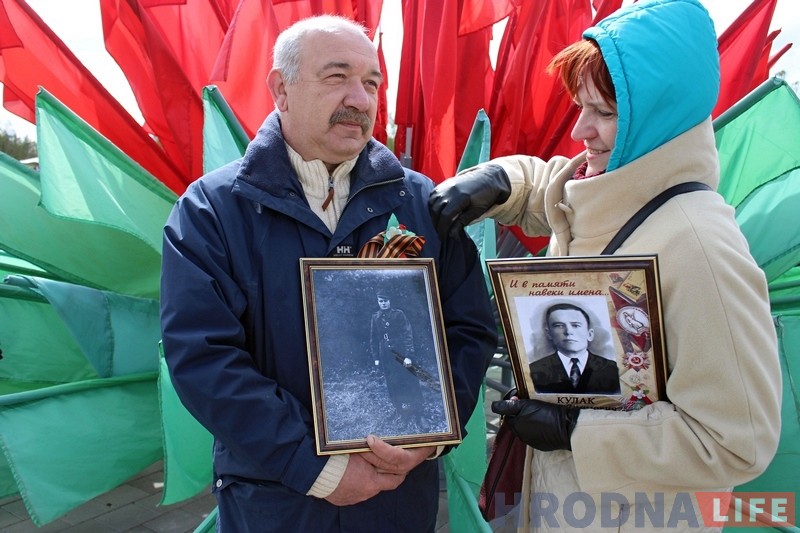 Фотарэпартаж: Гродна адзначае Дзень Перамогі Фотарэпартаж: Гродна адзначае Дзень Перамогі
